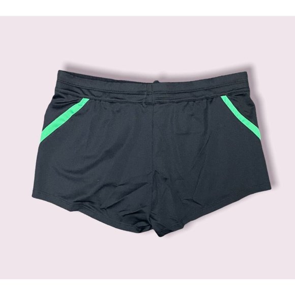 NWT Women's Nike Infiknit DRI-FIT Shorts - Medium - Black / Green - Picture 2 of 3